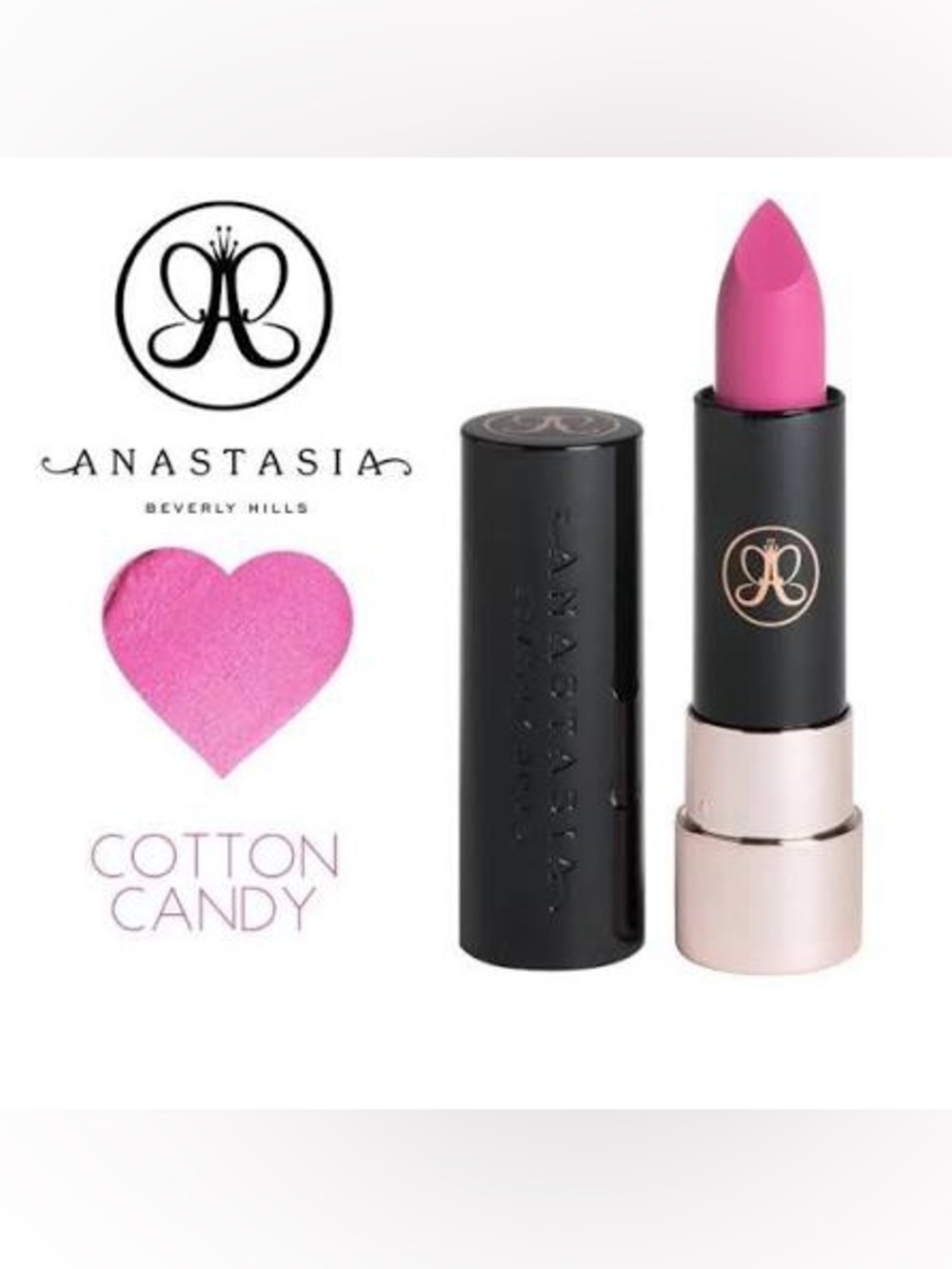 Anastasia Beverly Hills Matte Lipstick in “Cotton Candy”  (BNIB)